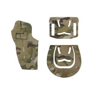 Quickly Pistol Holster with Locking Mechanism for Beretta M92 - Multicam  [EM]